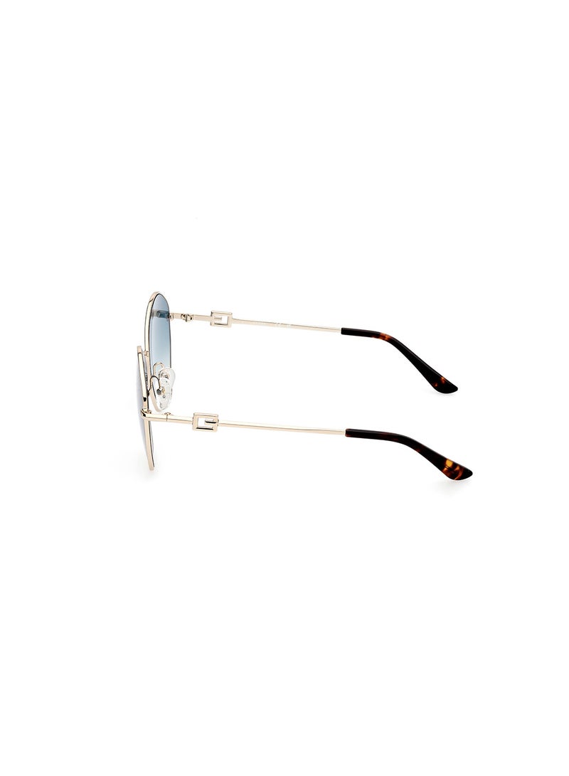 GUESS نظارات شمسية للنساء مع حماية من الأشعة فوق البنفسجية - GU790732P59 - حجم العدسة: 59 مم - Image 2